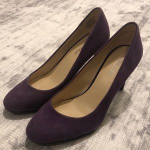 Nine West Purple Heels(NWOT)